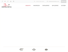 Tablet Screenshot of istanbulisitme.com